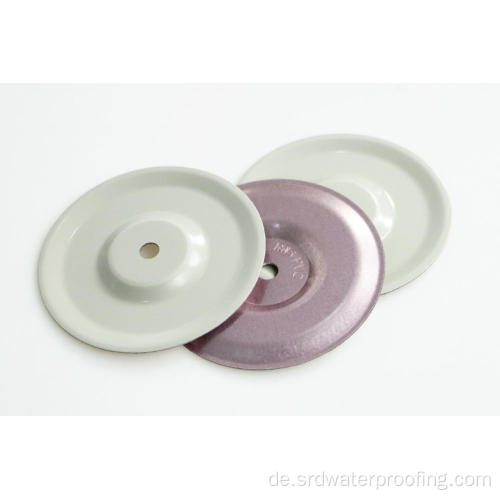 Beschichtet PVC Pink Round Plate/Wahser